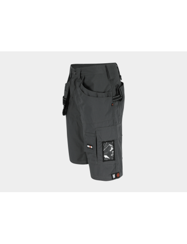 Bermuda travail homme resistant Batua Herock gris vue 1 cotepro.fr