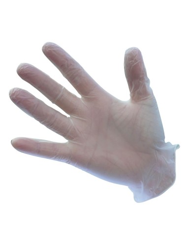 Gants vinyle poudres usage unique sans phtalate boite 100 cotepro.fr