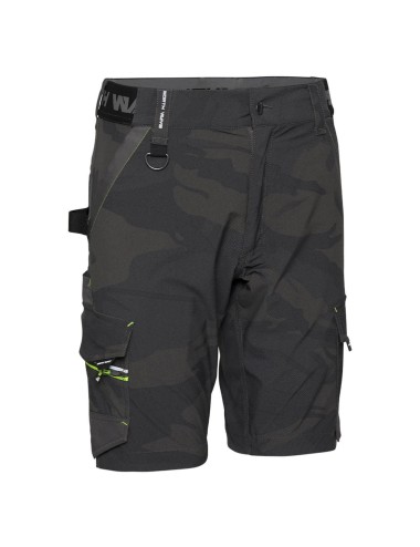 Bermuda travail stretch 360 renforce Slater North Ways camo vue 1 cotepro.fr