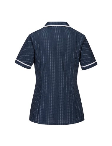 Tunique manches courtes femme travail stretch LW19 Portwest marine cotepro.fr