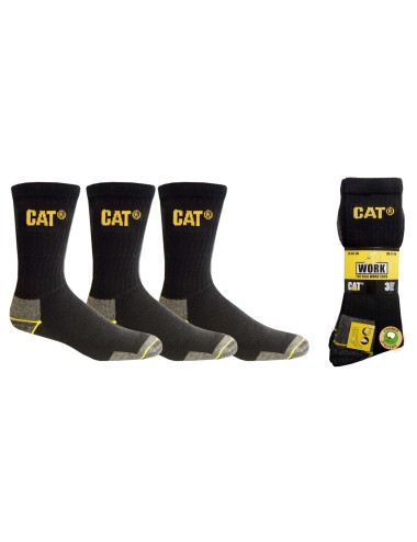 Chaussettes de travail homme Caterpillar C123 noir