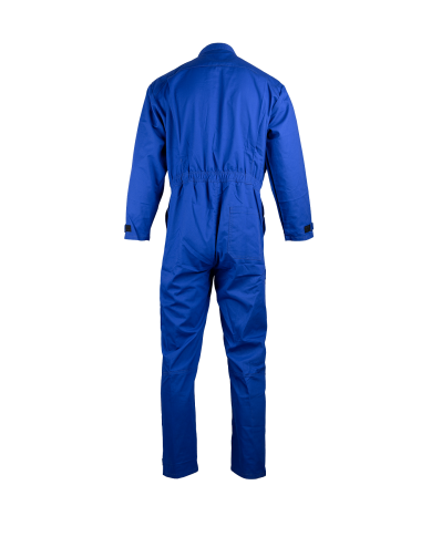 Combinaison travail rapido double zip Tracto bleu LMA cotepro | Bleu de travail homme