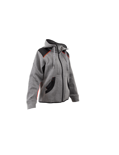 Veste molleton capuche femme Scarlett LMA cotepro vue 1