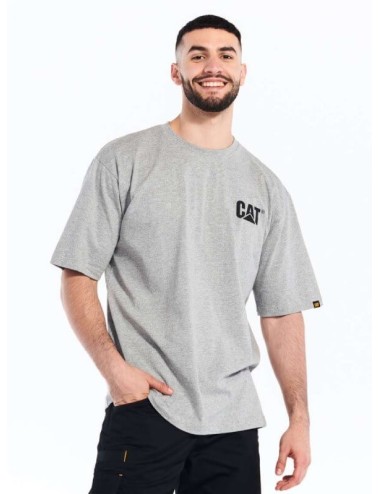 Tee shirt manches courtes trademark Caterpillar cotepro vue 1