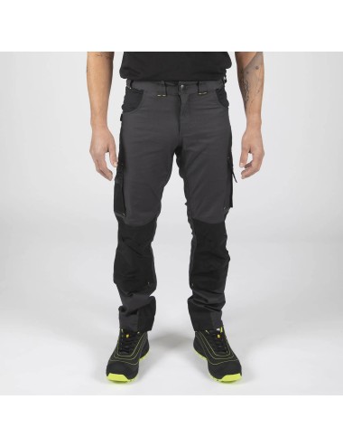 Pantalon de travail Adam gris Nine Worths cotepro