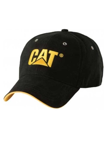 Casquette de travail noire homme type baseball C-434 Caterpillar