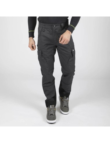 Pantalon de travail multipoches pour homme Antras NW gris