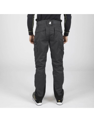 Pantalon de travail multipoches homme Antras NW gris dos