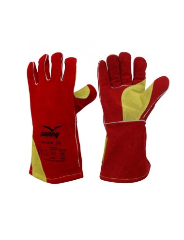 Gants pour Soudeurs en Croûte de Bovin - Protection et Confort Inégalés