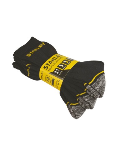 Chaussettes travail Stanley en lot de 3 paires cotepro