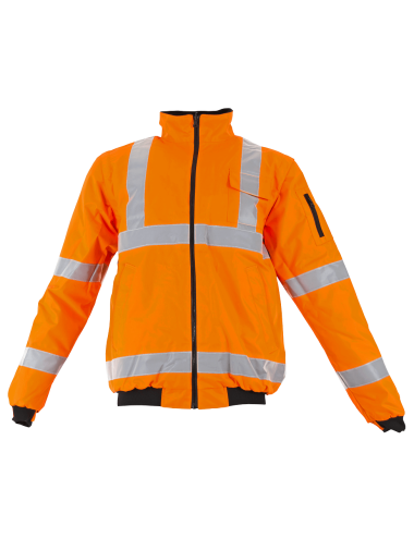 Parka haute visibilité 4 en 1 Prevention EN20471 LMA orange