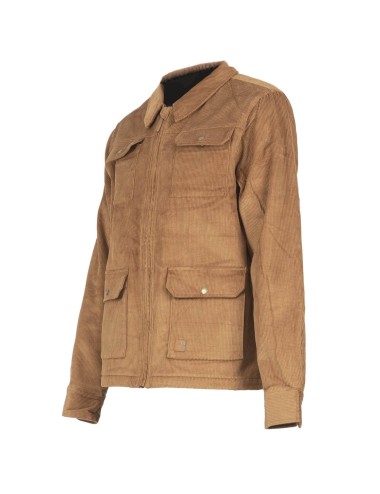 Surchemise de travail doublée Yoan Nine Worths camel vue 1