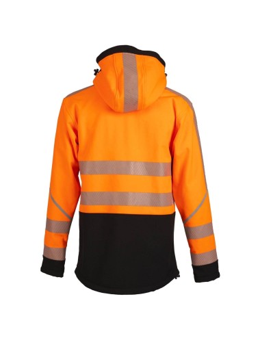 Blouson de travail haute visibilité Astro Nine Worths orange vue 3