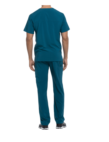 Tunique médicale homme col V Dickies médical caribean cotepro