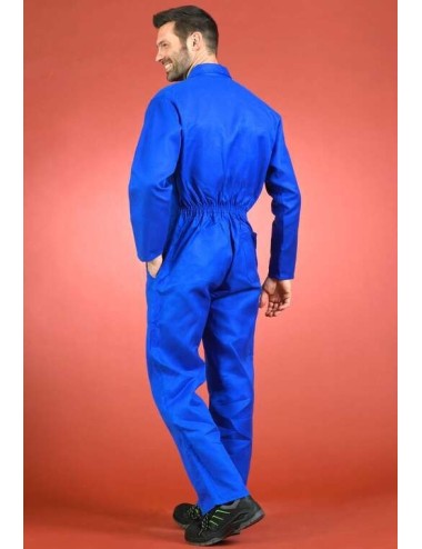 Combinaison travail fermeture glissiere coton eco DMD bleu cotepro
