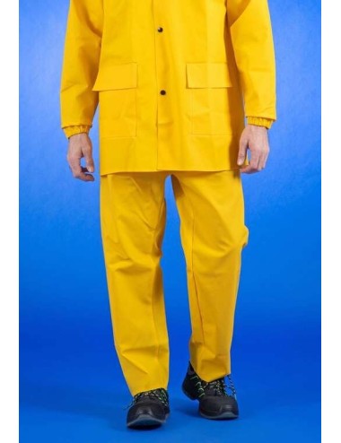Pantalon pluie impermeable Sonomix DMD cotepro jaune