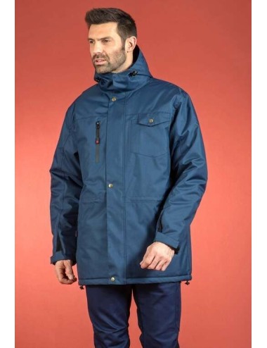 Parka travail impermeable 370 workfit DMD cotepro navy face