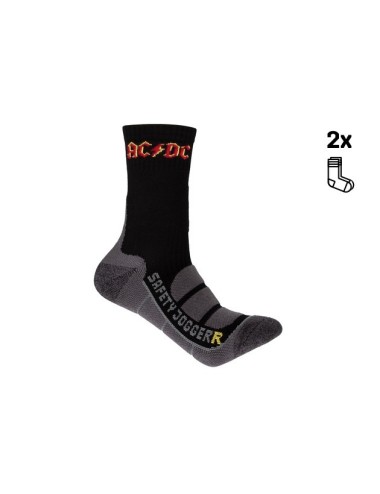 Lot de 2 paires de chaussettes AC/DC Bambou cotepro.fr