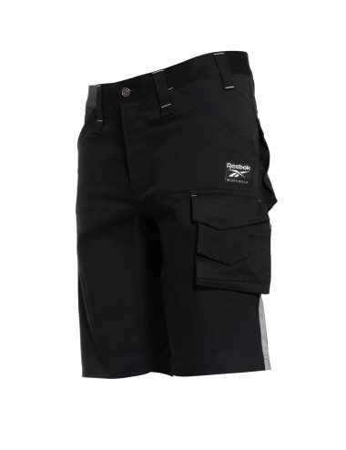 Bermuda de travail coton Reebok workwear noir