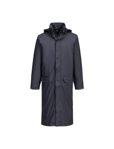 Manteau de pluie long impermeable Flexatex Portwest navy