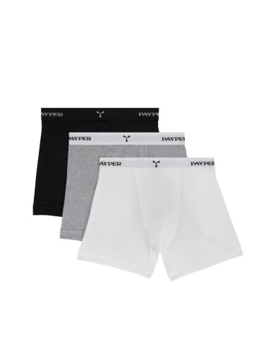 Boxer homme Harrison PAYPER – Pack de 3 en coton stretch – Confort & Maintien