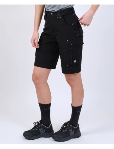 Bermuda travail femme Bendigo stretch Nine Worths noir vue 1