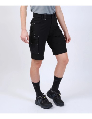 Bermuda travail femme Bendigo stretch Nine Worths noir vue 1